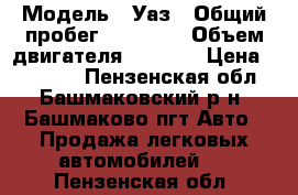  › Модель ­ Уаз › Общий пробег ­ 80 000 › Объем двигателя ­ 2 400 › Цена ­ 80 000 - Пензенская обл., Башмаковский р-н, Башмаково пгт Авто » Продажа легковых автомобилей   . Пензенская обл.
